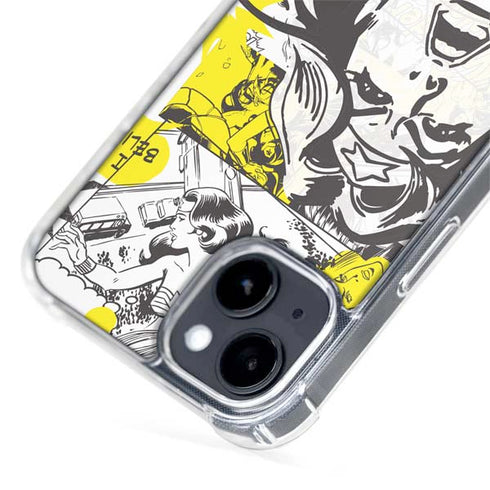 DC Comics Wonder Woman Vintage Comic Art iPhone 15 Plus MagSafe Case